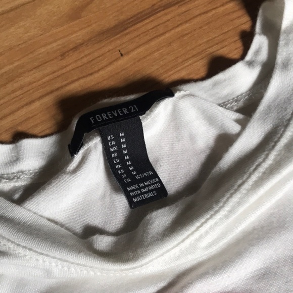 White "GRL GNG" Top - Picture 4 of 4